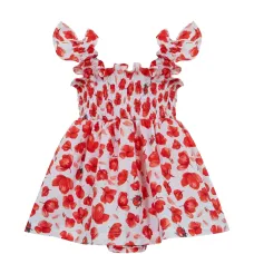 Комплект из двух платьев с цветочным принтом