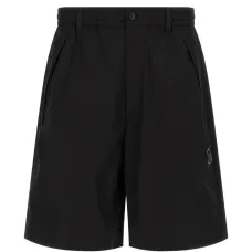 Бермуды с логотипом и эластичным поясом