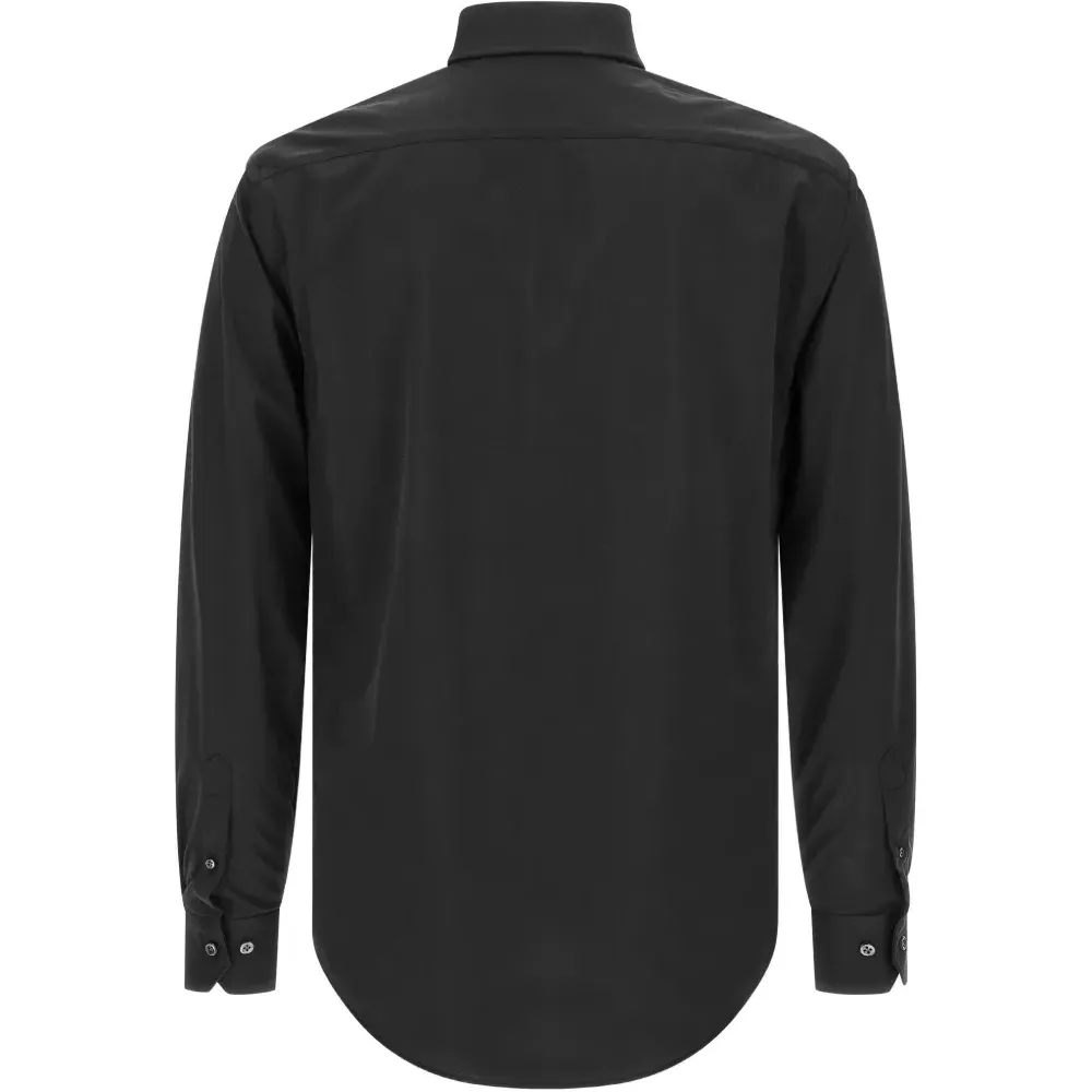 Легкая рубашка с воротником милано и длинными рукавами Легкая рубашка с воротником милано и длинными рукавами