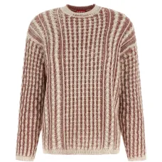 Вязаный свитер в полоску K-Moise