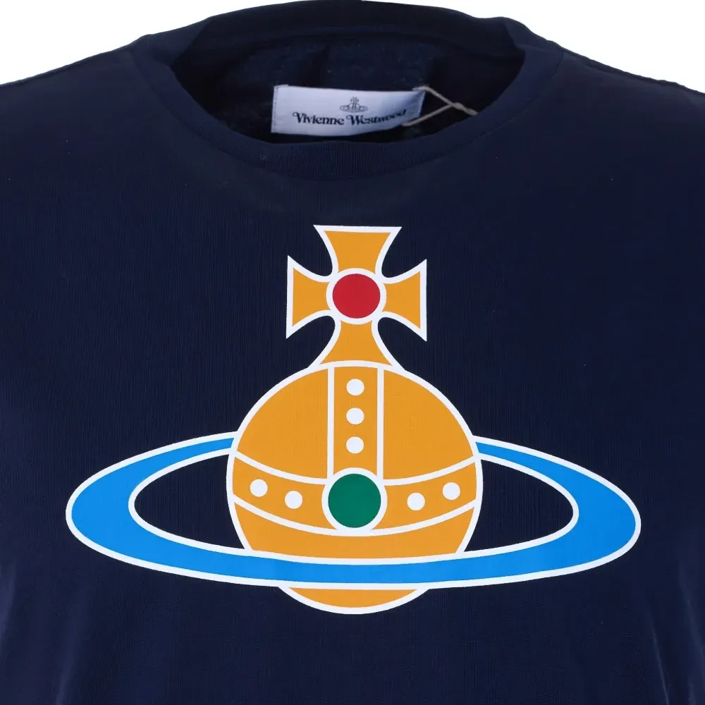 Футболка свободного кроя с орбом