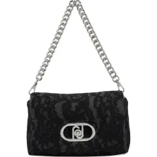 Кроссбоди с кружевным логотипом