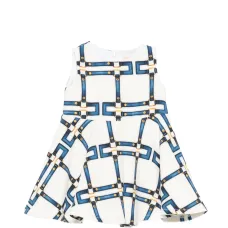 Платье с геометрическим принтом