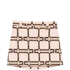 Юбка с пряжками