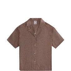 Рубашка camp с монограммой Elena Рубашка camp с монограммой Elena