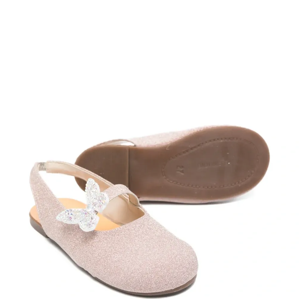 Босоножки с ремешками-бабочками