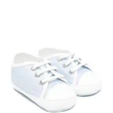 Кроссовки с полосатыми деталями