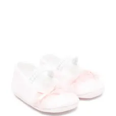 Балетки с бантом