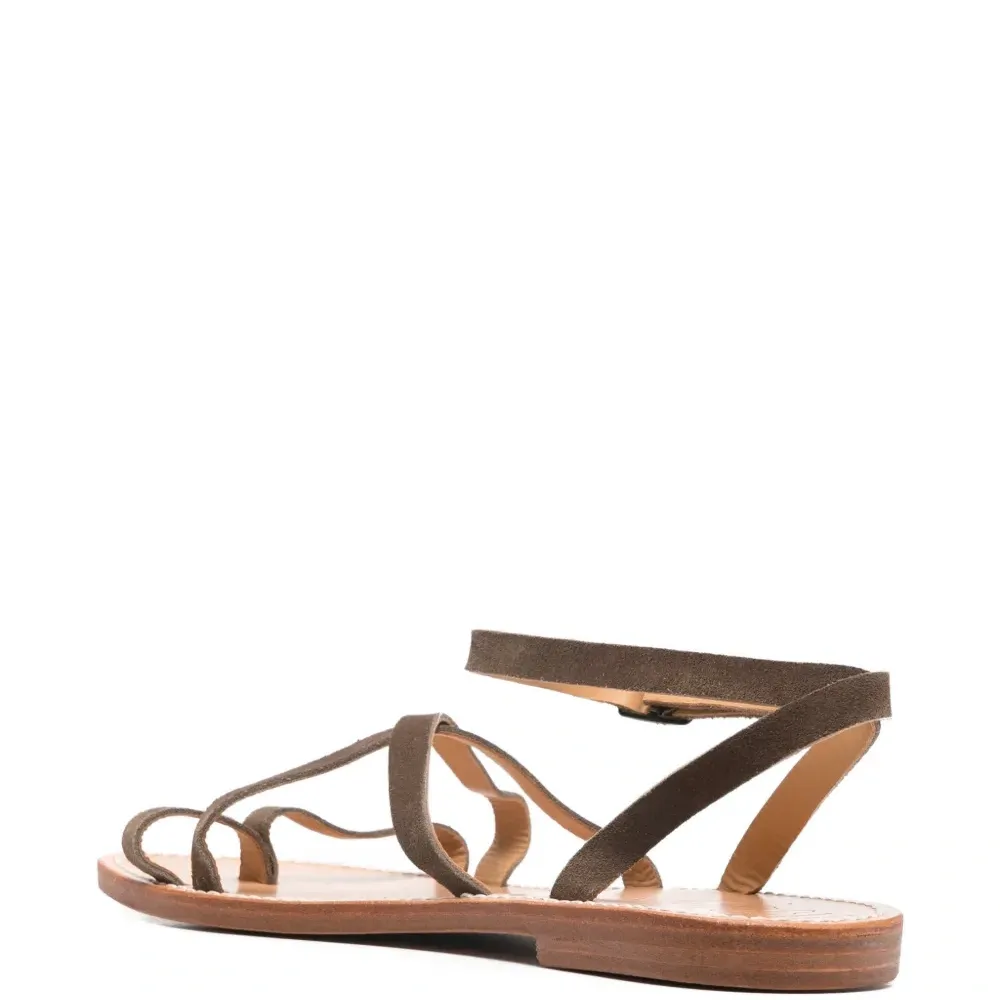 Босоножки Sauve с пряжкой на плоской подошве Босоножки Sauve с пряжкой на плоской подошве