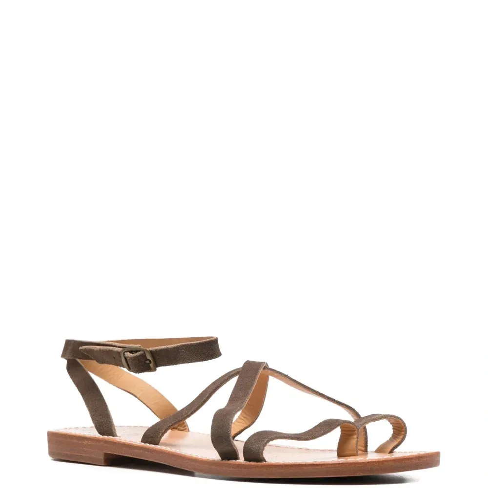 Босоножки Sauve с пряжкой на плоской подошве Босоножки Sauve с пряжкой на плоской подошве