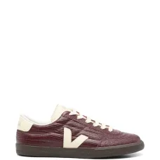 Кроссовки на шнуровке с имитацией кожи ящерицы Кроссовки на шнуровке с имитацией кожи ящерицы