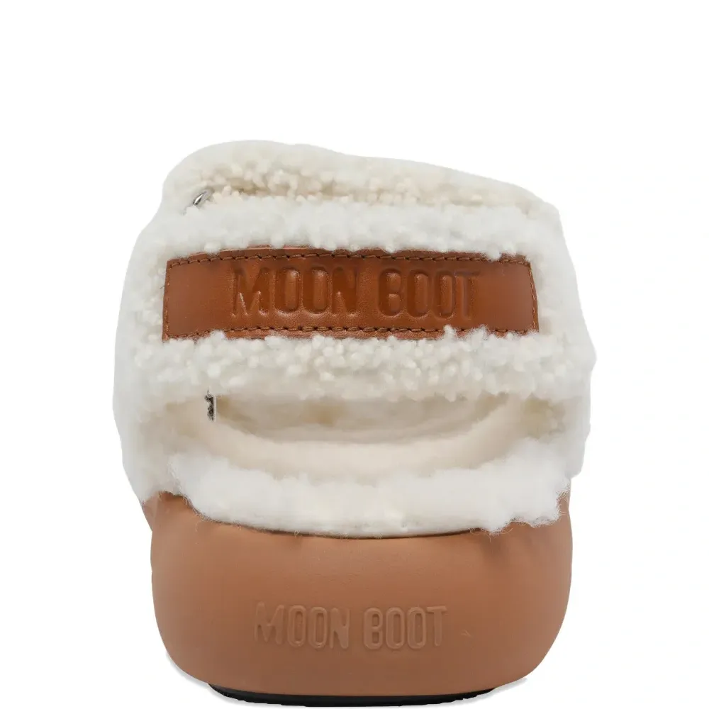 Босоножки на платформе из овчины