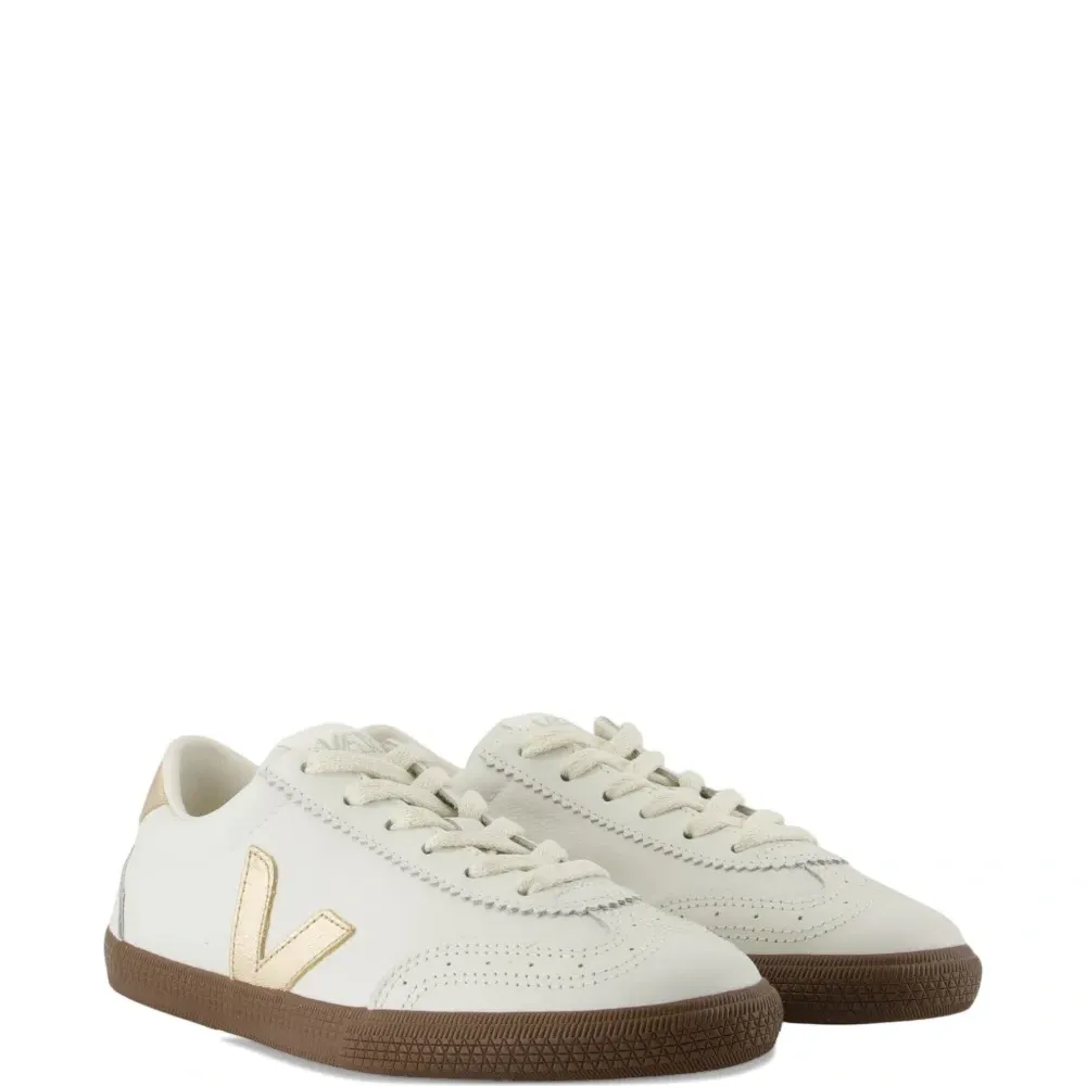 Кеды из гладкой кожи