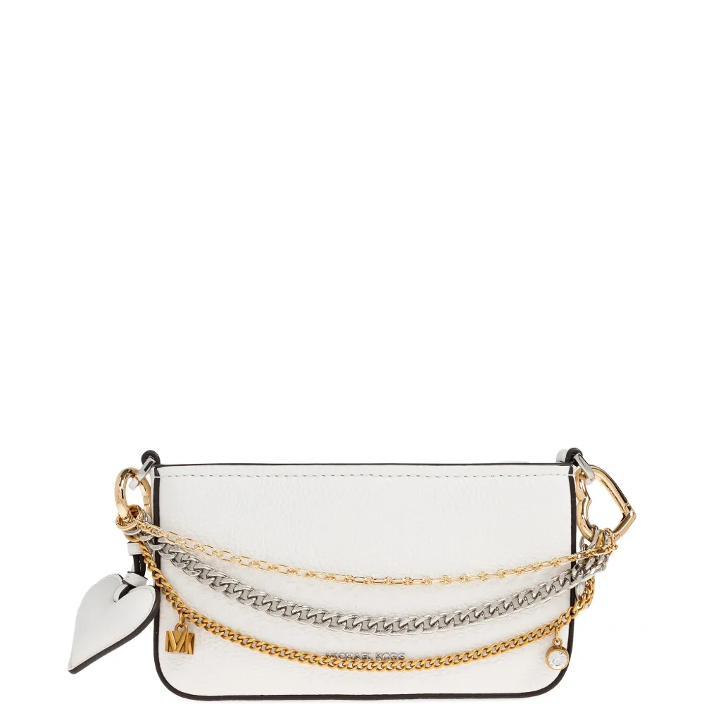 Сумка на плечо с цепочкой и подвеской-сердцем