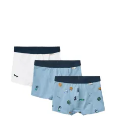 Набор из трёх боксёров с графичным поясом