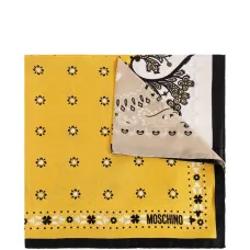 Шарф с цветочным принтом