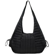 Стеганая сумка на плечо с кулиской