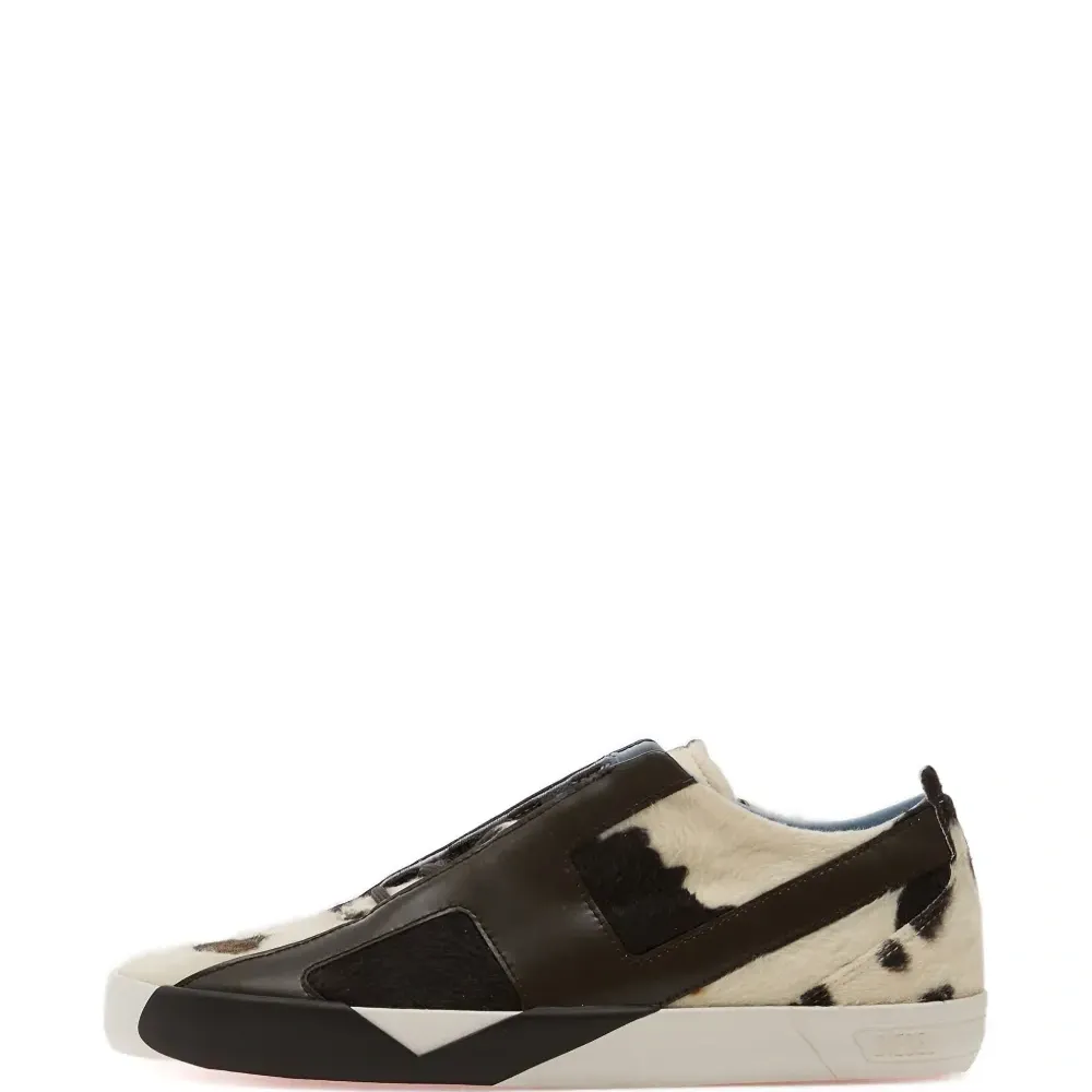 Кроссовки S-Slante-D Low с анималистичным принтом