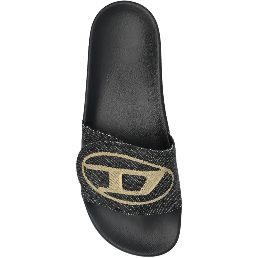 Резиновые шлёпанцы SA-Bloop с логотипом на ремешке