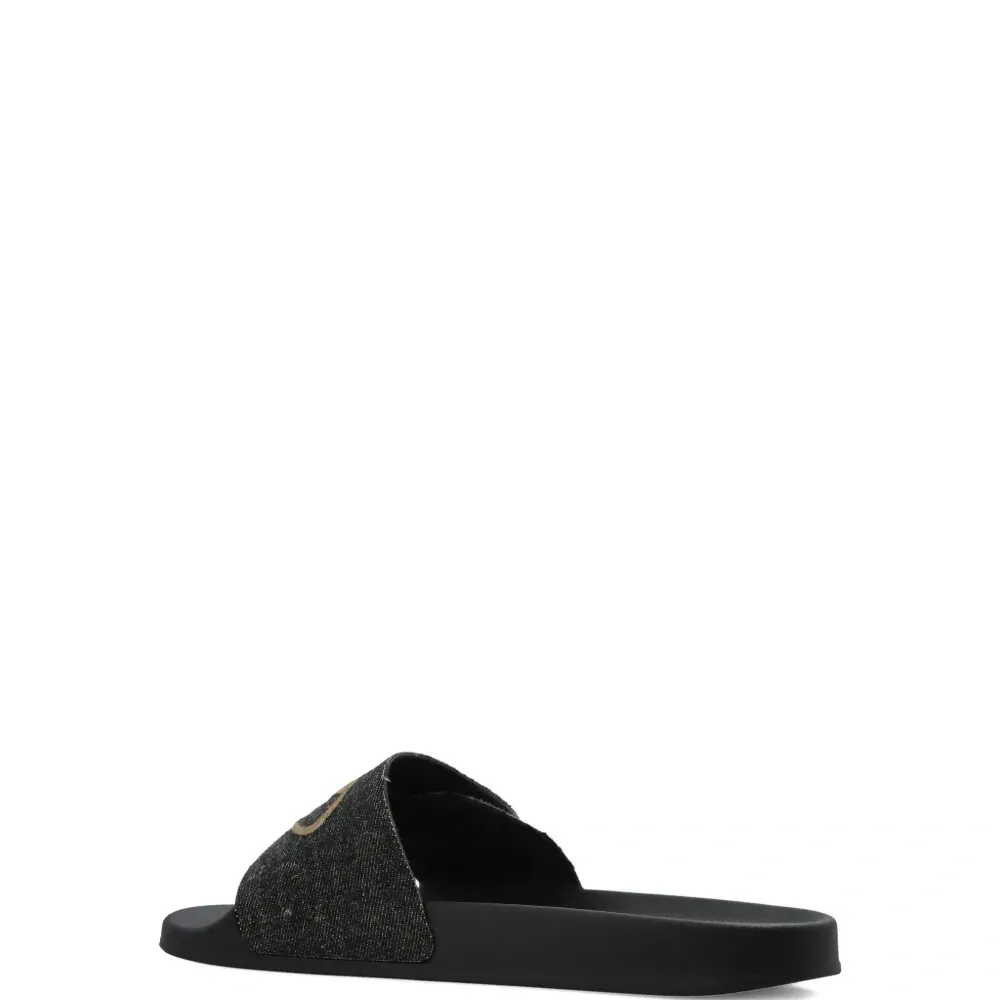 Резиновые шлёпанцы SA-Bloop с логотипом на ремешке