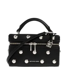 Кожаная сумка через плечо XS JANA с заклёпками Кожаная сумка через плечо XS JANA с заклёпками