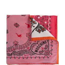 Платок с узором "пейсли" и в горох