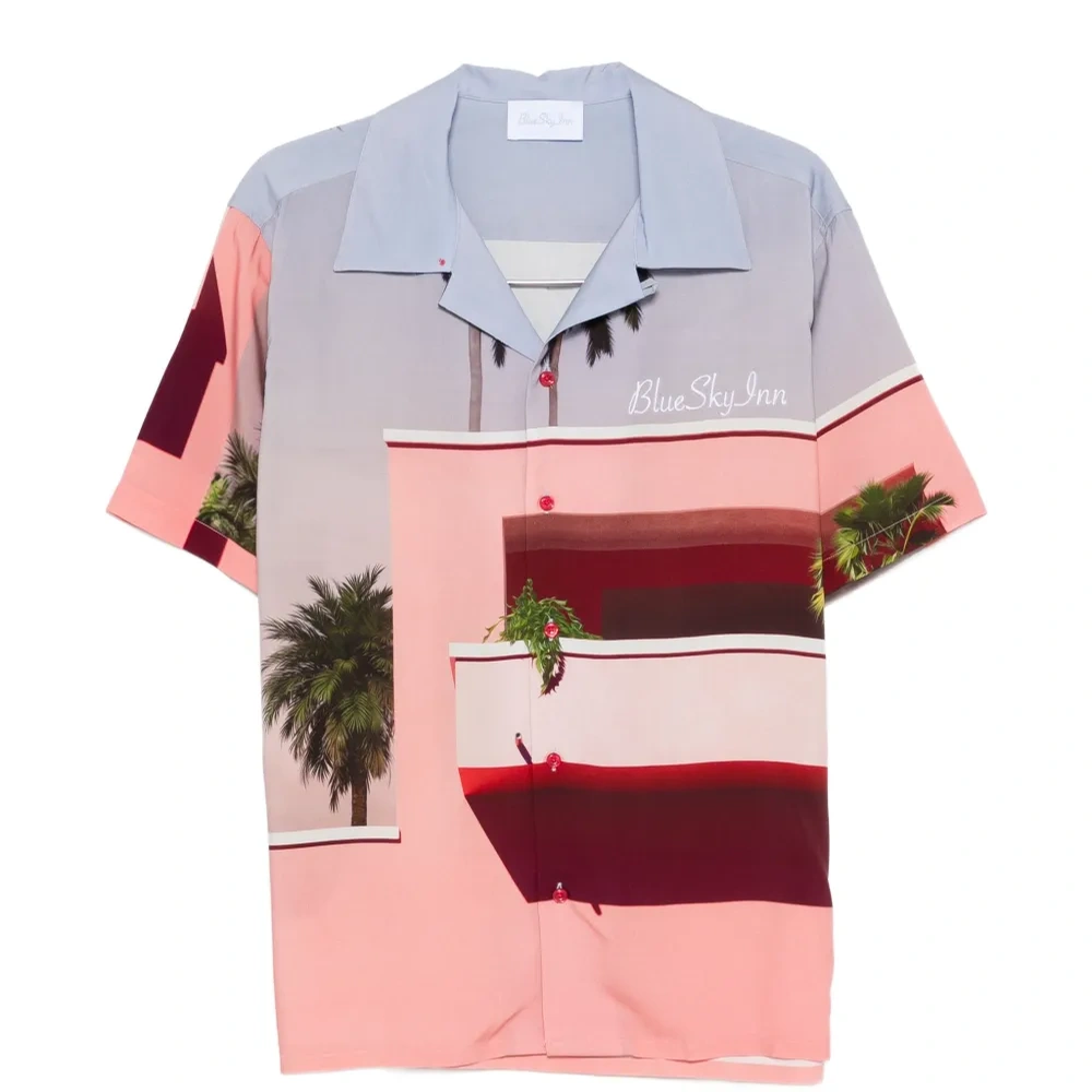 Рубашка с принтом