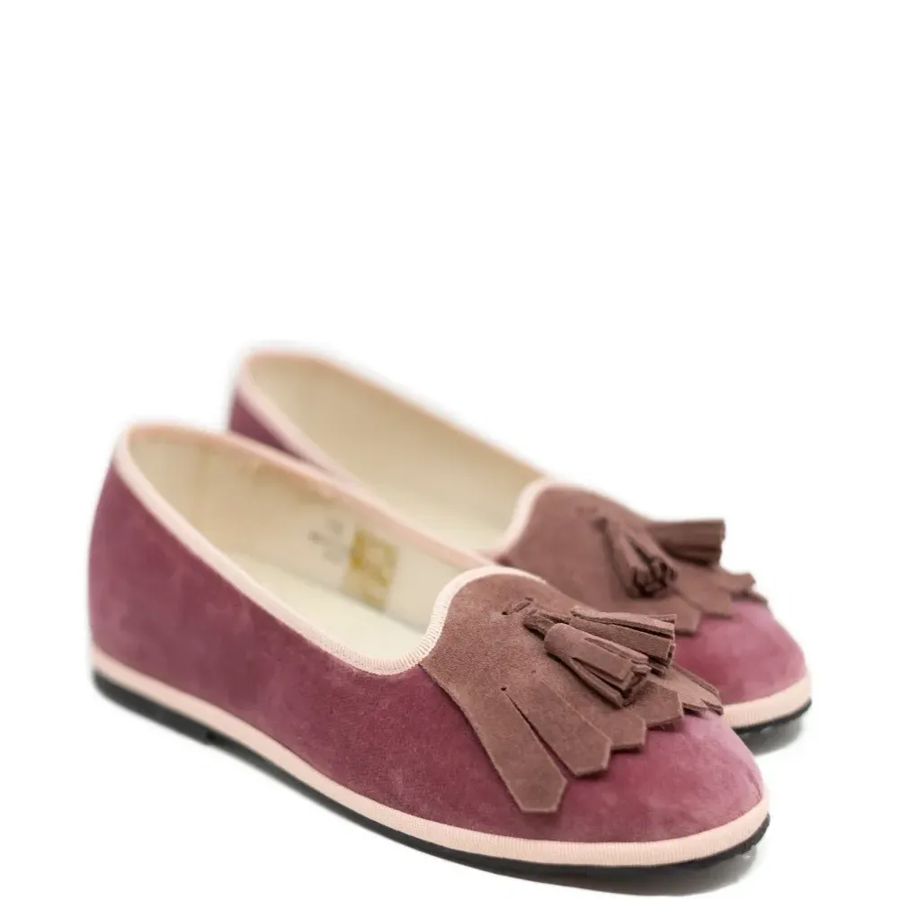 Лоферы Faloria с бахромой и кисточками