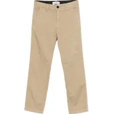 Брюки с нашивкой-логотипом