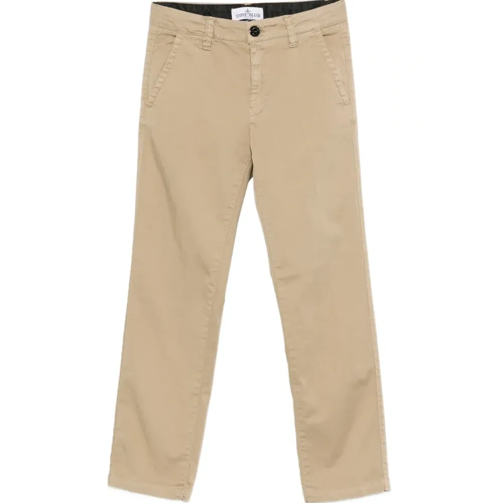 Брюки с нашивкой-логотипом