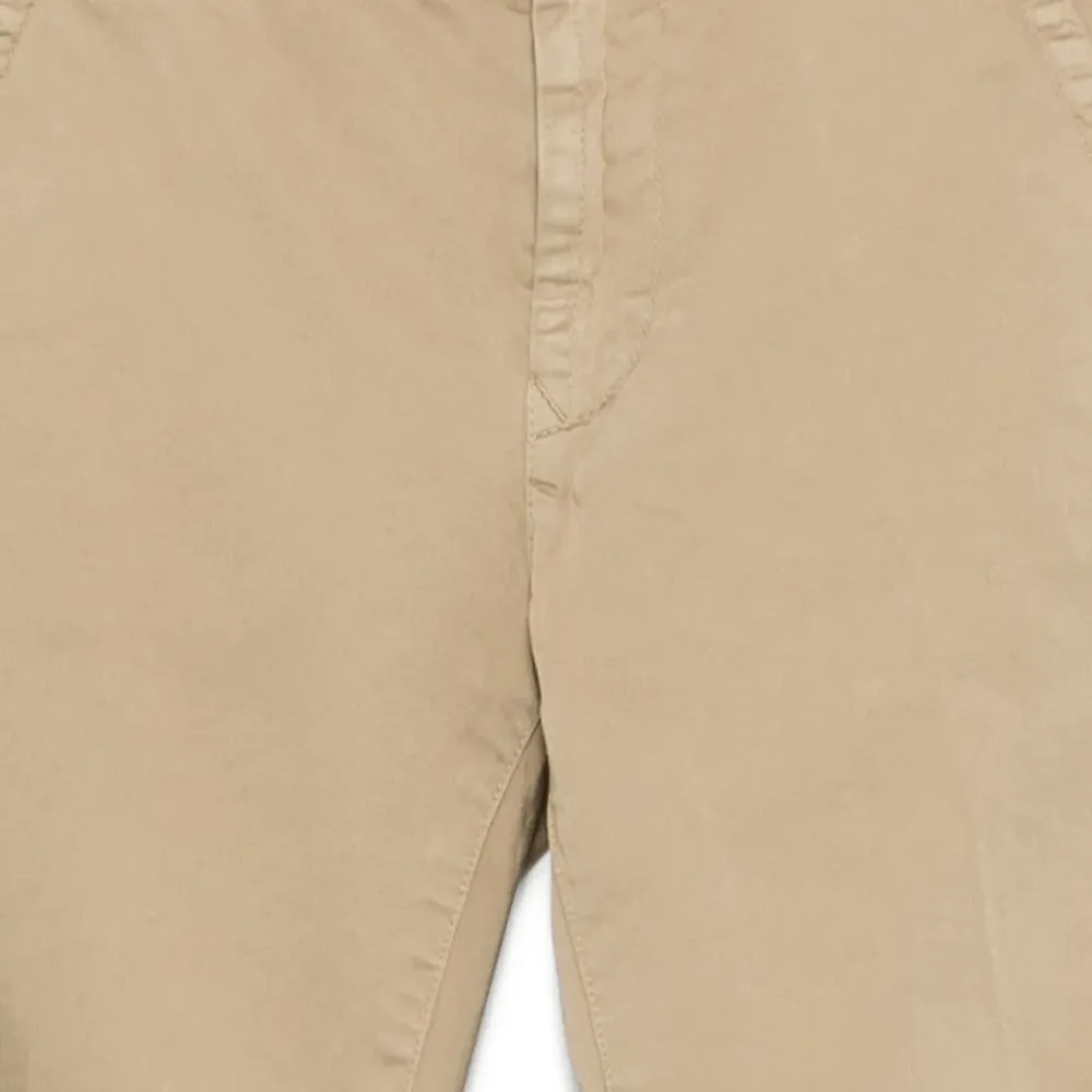 Брюки с нашивкой-логотипом