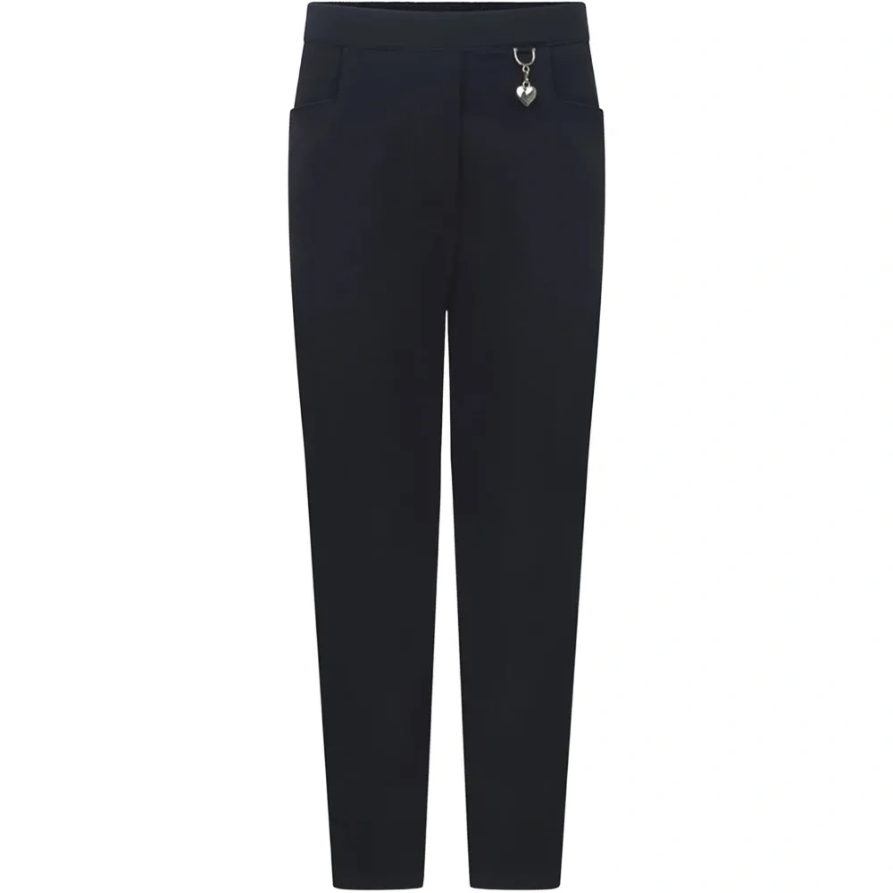 Брюки с украшением в виде сердца