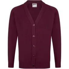 Кардиган на пуговицах с V-образным вырезом