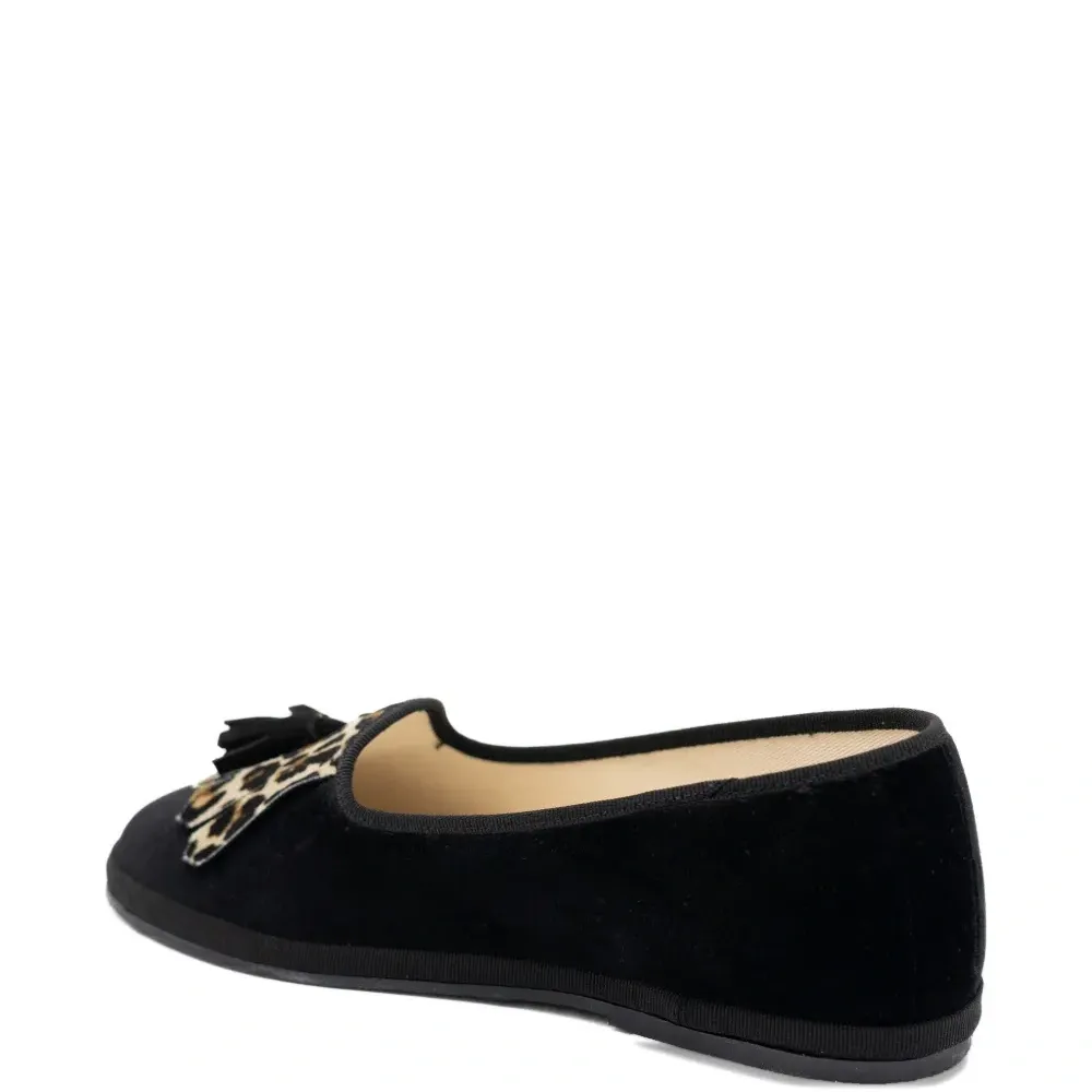 Лоферы Olympia с бахромой и кисточками