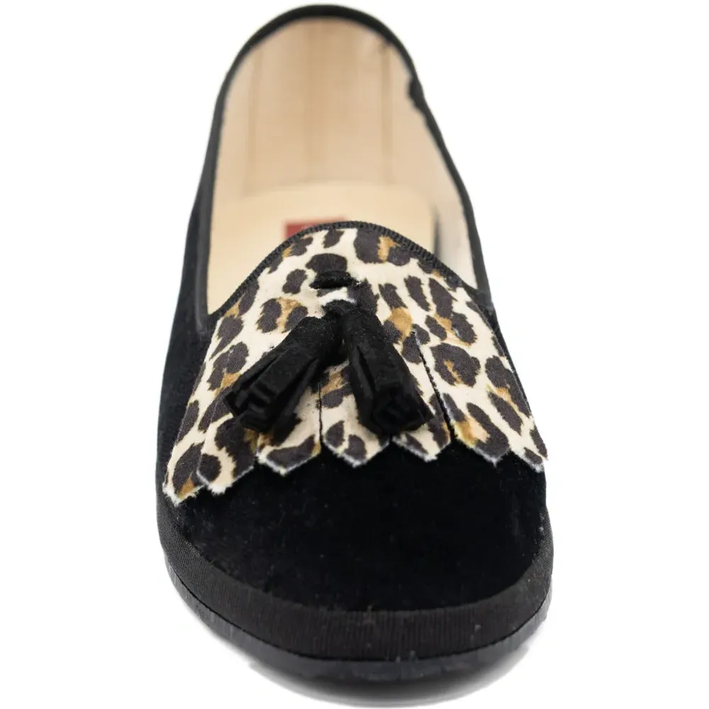 Лоферы Olympia с бахромой и кисточками