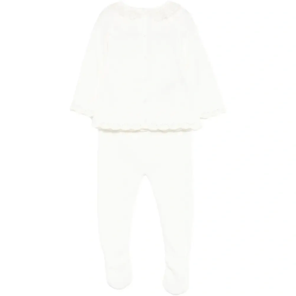 Кружевной комплект с брюками