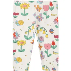 Леггинсы с цветочным принтом