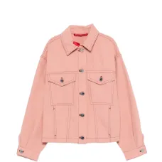 Пиджак с карманами на пуговицах