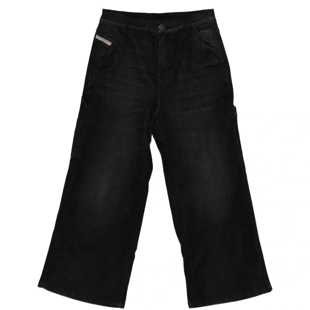 Джинсы из денима D-Argjx-Work-J с заниженной талией