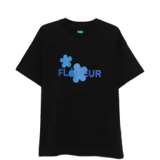 Футболка из органического хлопка с цветочным принтом Футболка из органического хлопка с цветочным принтом