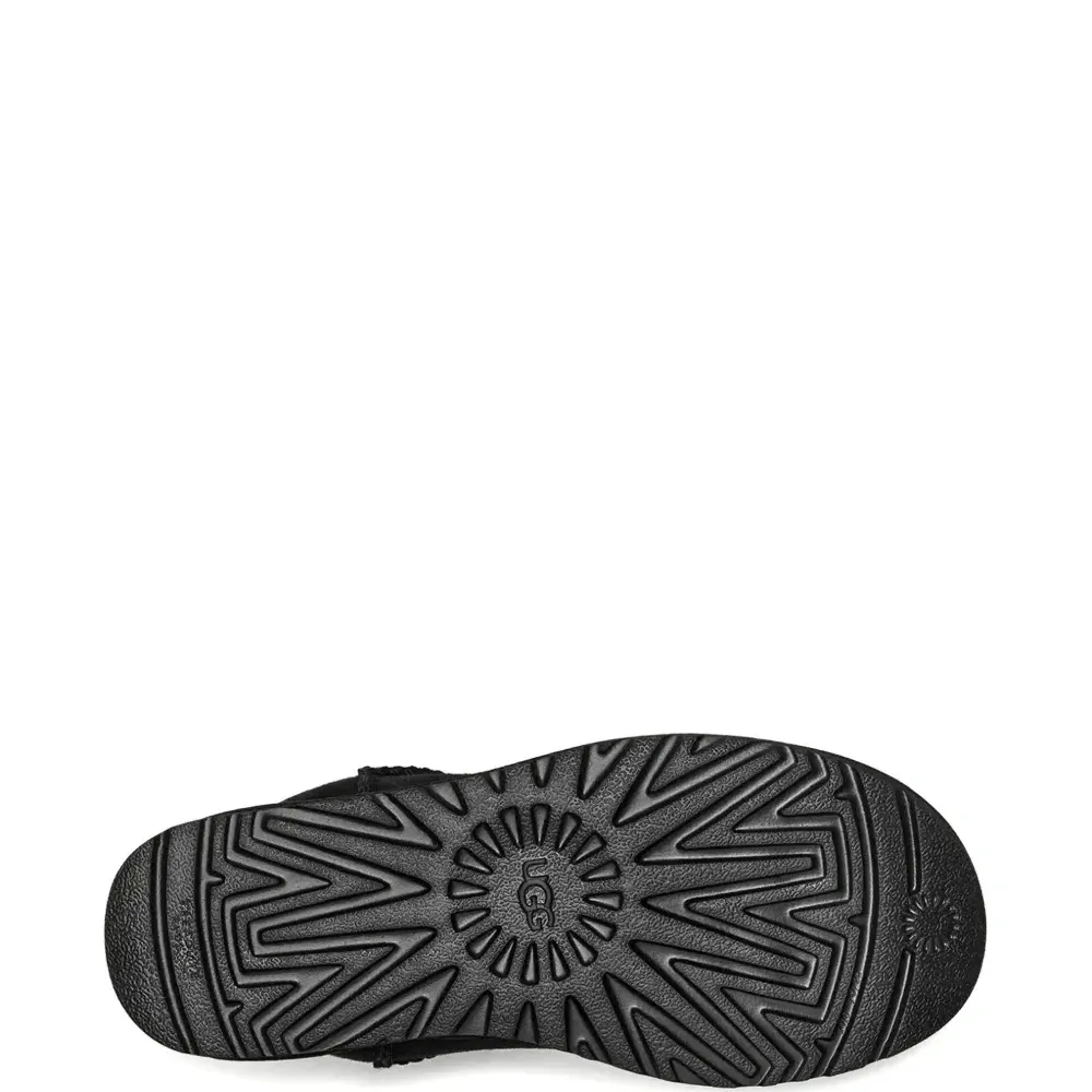 Классические ультра-мини ботинки с асимметричной оверлочной отделкой