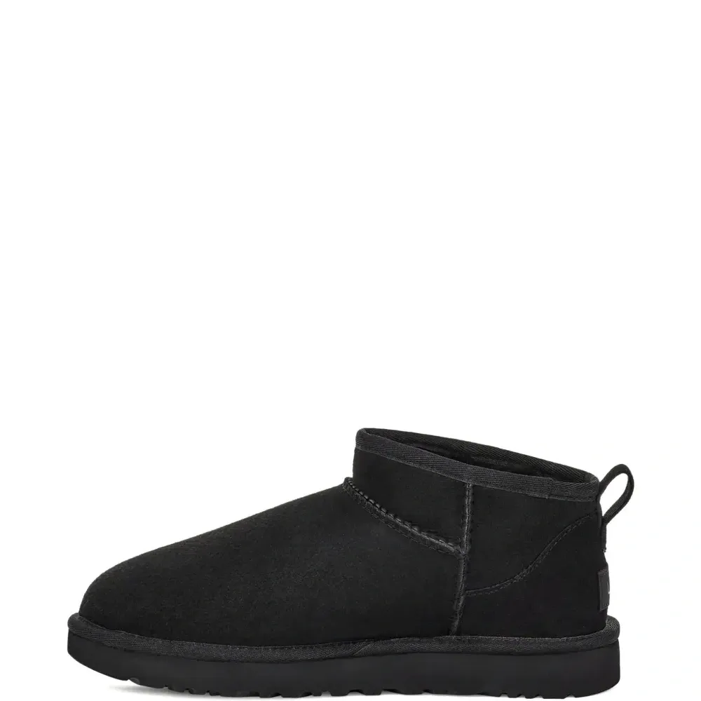 Классические ультра-мини ботинки с асимметричной оверлочной отделкой