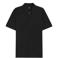 Фактурная рубашка поло на молнии