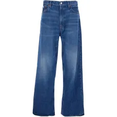 Джинсы с нашивкой-логотипом