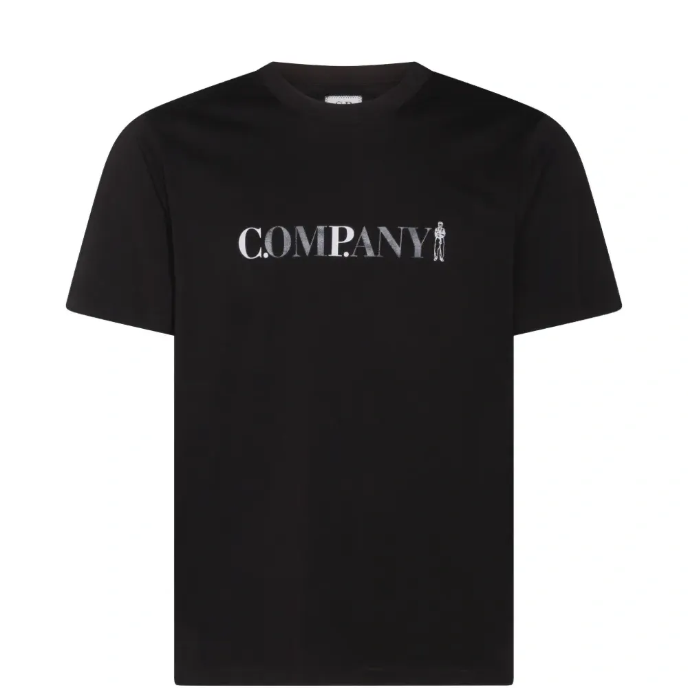 Футболка с принтом логотипа