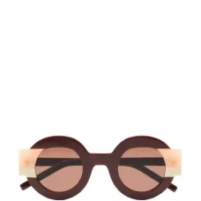 Овальные солнцезащитные очки Clark с цветными вставками Овальные солнцезащитные очки Clark с цветными вставками