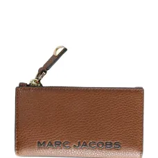 Кожаный кошелек на молнии