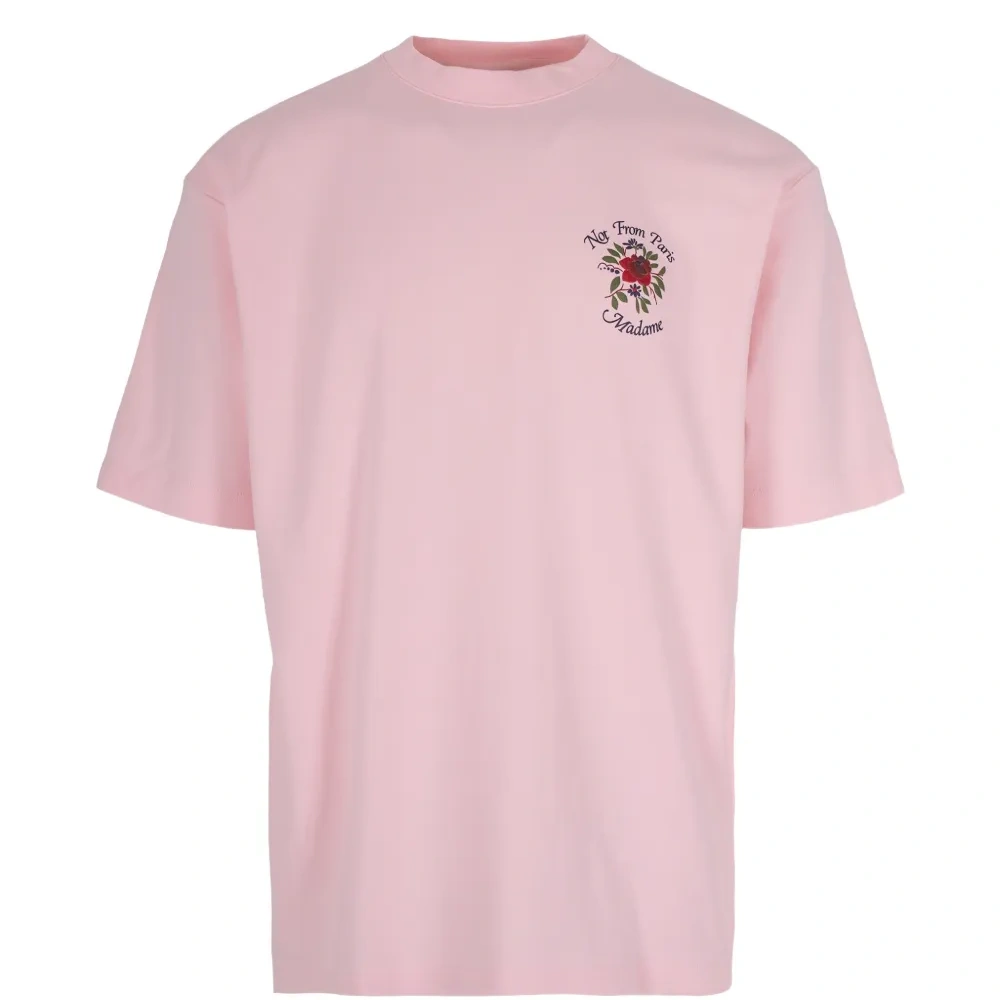 Футболка с цветочным принтом