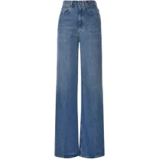 Джинсы с эффектом потертости