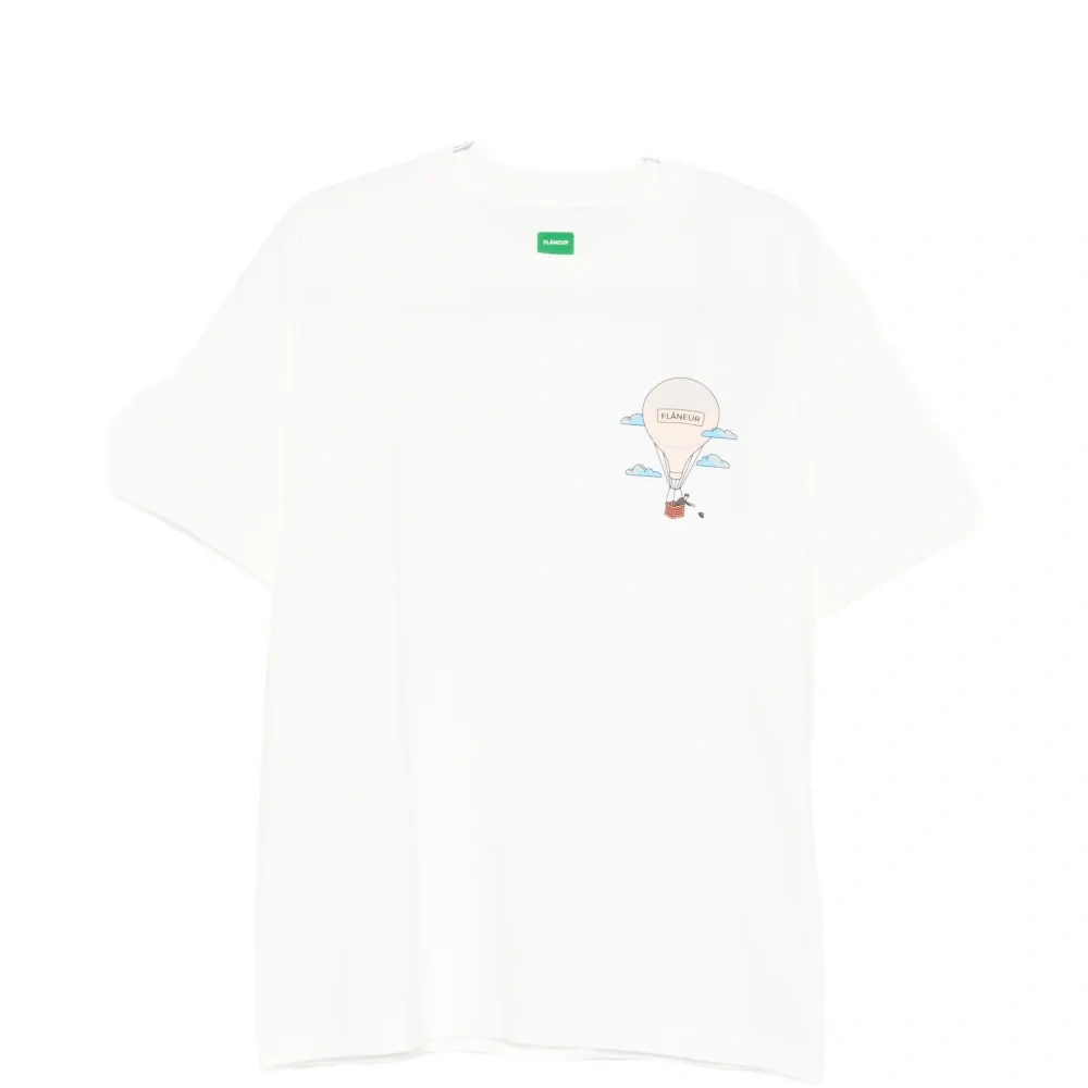 Футболка с графическим принтом "Aéronautique"